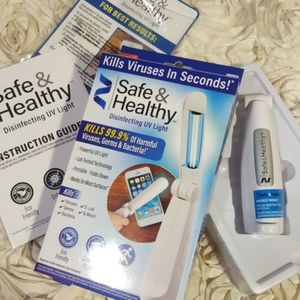 Disinfecting Light Portable  UV Light Kills Germs.